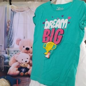 Jumping Beans Girls Blue Dream Big Pajama Top